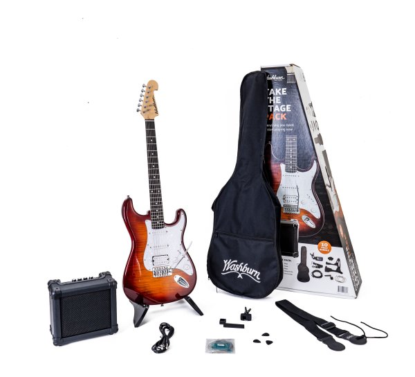 Washburn SDFSBPACK Sonamaster Take the Stage Electric Guitar Pack